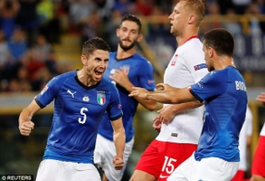 Video tổng hợp: Italia 1-1 Ba Lan (UEFA Nations League 2018/19)