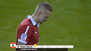 VIDEO: Cận cảnh pha phạm lỗi khiến Lebanon mất vé vòng 1/8 vào tay Việt Nam