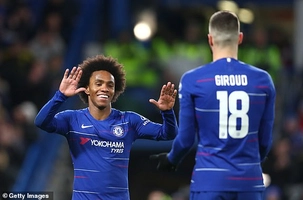 Video tổng hợp: Chelsea 3-0 Sheffield Wed (Vòng 4 FA Cup 2018/19)