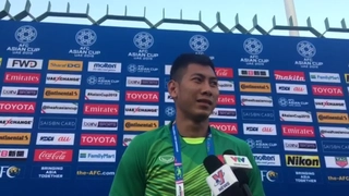 VIDEO: Thủ môn Tuấn Mạnh tiết lộ bất ngờ về món mỳ gói tại Asian Cup 2019