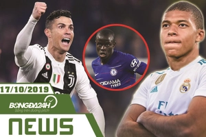 VIDEO: TIN NÓNG Bóng đá hôm nay 17/10/2019