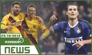 TIN NÓNG bongda24h.vn sáng hôm nay 24/10: Messi lập thêm kỉ lục mới tại C1