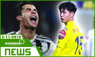 TIN NÓNG bóng đá tối nay 2/11/2019: Ronaldo mất quả bóng vàng vì Mafia, Công Phượng tiếp tục bị cho ra rìa