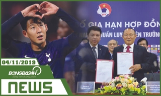 Tin nóng bóng đá tối nay 7/11: Thầy Park ký hợp đồng thêm 3 năm