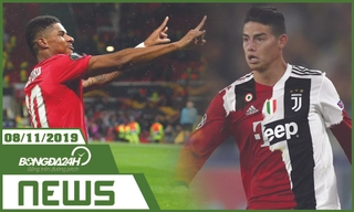 Tin Nóng bóng đá 24h hôm nay 8/11: HLV MU báo tin vui về Pogba