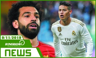 TIN NÓNG bongda24h.vn hôm nay 9/11: Real Madrid gả James Rodriguez cho MU lấy Pogba