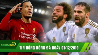 Tin nóng Bóng đá 24h hôm nay 1/12/2019: Van Dijk giúp Liverpool bay cao, Real lên đỉnh BXH