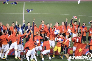 Video bàn thắng U22 Việt Nam tại SEA Games 30: Đức Chinh vua phá lưới
