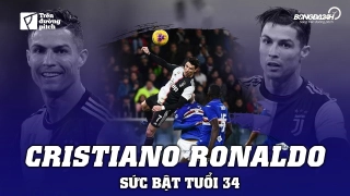 VIDEO: Cristiano Ronaldo và sức bật tuổi 34
