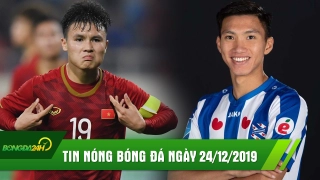 TIN NÓNG bóng đá hôm nay 24/12: Choáng với mức lương của Văn Hậu, cầu vồng tuyết của Quang Hải đạt giải lớn