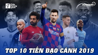 VIDEO: Top 10 tiền đạo cánh hay nhất thế giới năm 2019: Vinh danh Son Heung-min
