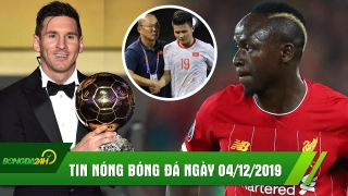 Tin nóng Bongda24h.vn hôm nay 4/12: Mane quyết hạ gục Messi trong năm 2020