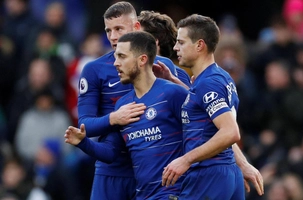 Video tổng hợp: Chelsea 5-0 Huddersfield (Vòng 25 Premier League 2018/19)