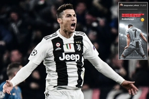 VIDEO: Ronaldo động viên và thúc giục đồng đội trước hiệp 2 trận thắng Atletico