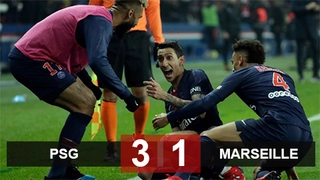 Video tổng hợp: PSG 3-1 Marseille (Vòng 29 Ligue 1 2018/19)
