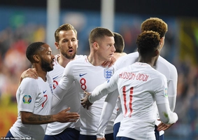 Video tổng hợp: Montenegro 1-5 Anh (Vòng loại Euro 2020)