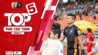 Những pha cứu thua đỉnh nhất vòng 2 V-League 2019