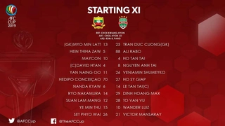 Video tổng hợp: Shan 1-2 Bình Dương (AFC Cup 2019)