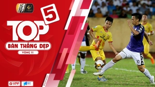 Siêu phẩm vào lưới Hà Nội đứng đầu danh sách Bàn thắng đẹp nhất vòng 11 V-League 2019
