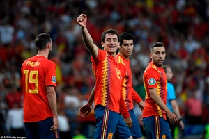 Video tổng hợp: Tây Ban Nha 3-0 Thụy Điển (Vòng loại Euro 2020)