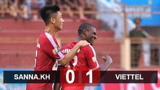 Khánh Hòa 0-1 Viettel: Tân binh ra mắt mỹ mãn