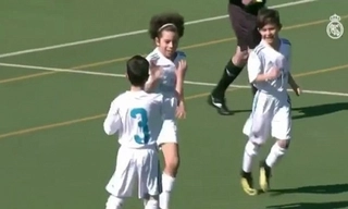 Con trai Marcelo ghi bàn đẹp mắt cho đội trẻ Real Madrid