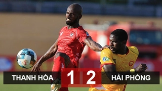 Thanh Hóa 1-2 Hải Phòng: Mất người + kém may, đội bóng xứ Thanh ngậm ngùi chia tay cúp quốc gia 2019