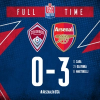 Video tổng hợp: Colorado Rapids 0-3 Arsenal (Giao hữu hè 2019)