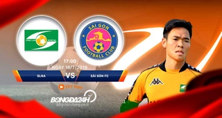 Video tổng hợp: SLNA 2-2 Sài Gòn (Vòng 16 V-League 2019)