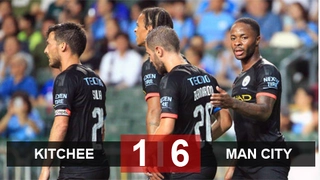 Video tổng hợp: Kitchee 1-6 Man City (Giao hữu hè 2019)