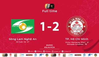 Video tổng hợp: SLNA 1-2 TPHCM (Vòng 22 V-League 2019)
