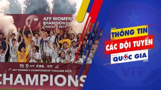 VIDEO: Khoảnh khắc nữ Việt Nam đăng quang ở AFF Cup 2019