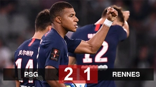 PSG 2-1 Rennes: Siêu phẩm của Di Maria giúp PSG đoạt Siêu cúp Pháp 2019