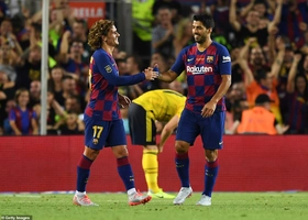 Video tổng hợp: Barca 2-1 Arsenal (Joan Gamper Trophy 2019)