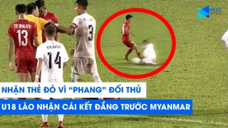 U18 Lào 1-3 U18 Myanmar: Nhận thẻ đỏ vì chơi thô bạo, U18 Lào nhận cái kết đắng