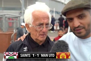 VIDEO: MU hòa thất vọng, CĐV già bật khóc