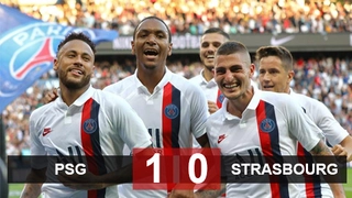 PSG 1-0 Strasbourg: Vừa tái xuất, Neymar lập tức lập siêu phẩm giải cứu đội nhà