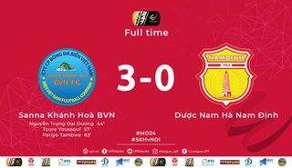 Video tổng hợp: Khánh Hòa 3-0 Nam Định (Vòng 24 V-League 2019)