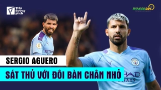 VIDEO: Sergio Aguero phá kỉ lục Premier League: Sát thủ với đôi bàn chân nhỏ