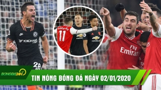 TIN NÓNG bóng đá hôm nay 02/01:  Arsenal đè bẹp MU ngay tại Emirates, đội trưởng Chelsea đi vào lịch sử Ngoại Hạng Anh