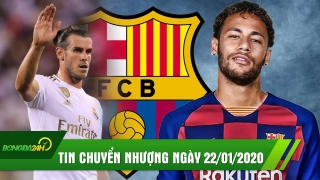 TIN NÓNG chuyển nhượng 22/1: Bom tấn Neymar chuẩn bị về Barca? Bale chốt thời gian rời Real Madrid