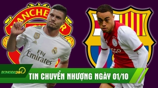 TIN CHUYỂN NHƯỢNG 1/10: Sao Real công khai tỏ tình MU; Barca sắp có sao trẻ Ajax