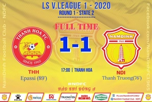 VIDEO: Siêu phẩm sút phạt của cầu thủ trẻ Nam Định tại V-League 2020