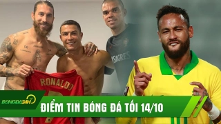 Điểm tin bóng đá tối 14/10: Ronaldo yêu cầu Juventus ký Sergio Ramos; Neymar chính thức vượt mặt Rô Béo