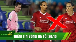ĐIỂM TIN TỐI 20/10: Liverpool khủng hoảng hàng thủ; PSG mất siêu sao trước đại chiến với MU