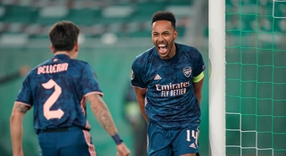 Kết quả cúp C2 Rapid Wien vs Arsenal,link xem video cứu tinh Aubameyang