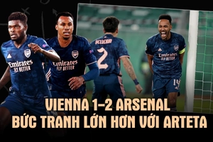 Vienna 1-2 Arsenal: Bức tranh lớn hơn với Mikel Arteta