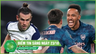 ĐIỂM TIN SÁNG 23/10: Arsenal và Tottenham hân hoan chiến thắng; Ronaldo dương tính lần 2
