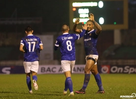 Video tổng hợp: SLNA 1-1 Nam Định (Lượt 5 nhóm B V-League 2020)