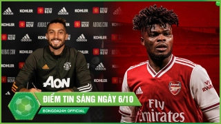 ĐIỂM TIN SÁNG 6/10: Arsenal rinh Quái Thú tuyến giữa giờ chót; MU ký hợp đồng với cơn lốc Bồ Đào Nha
